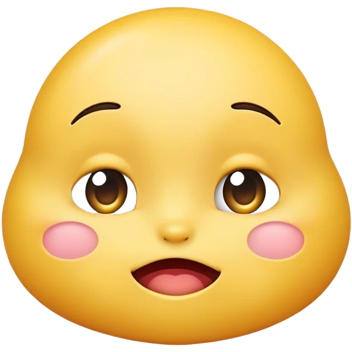 um emoji com vergonha emoji