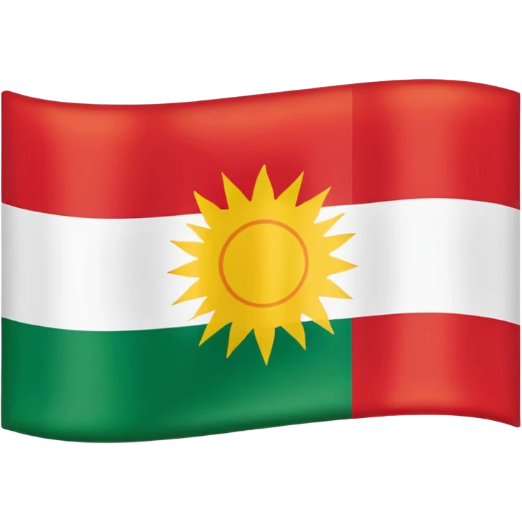 Kurdistan flag emoji