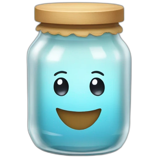happy jam jar emoji