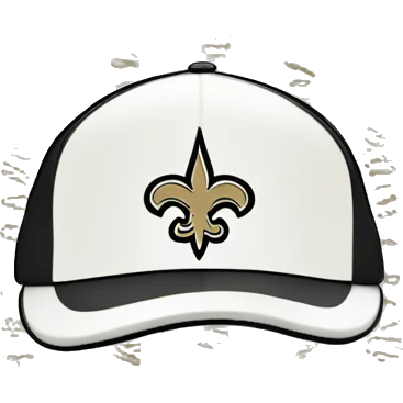 New Orleans saints hat emoji