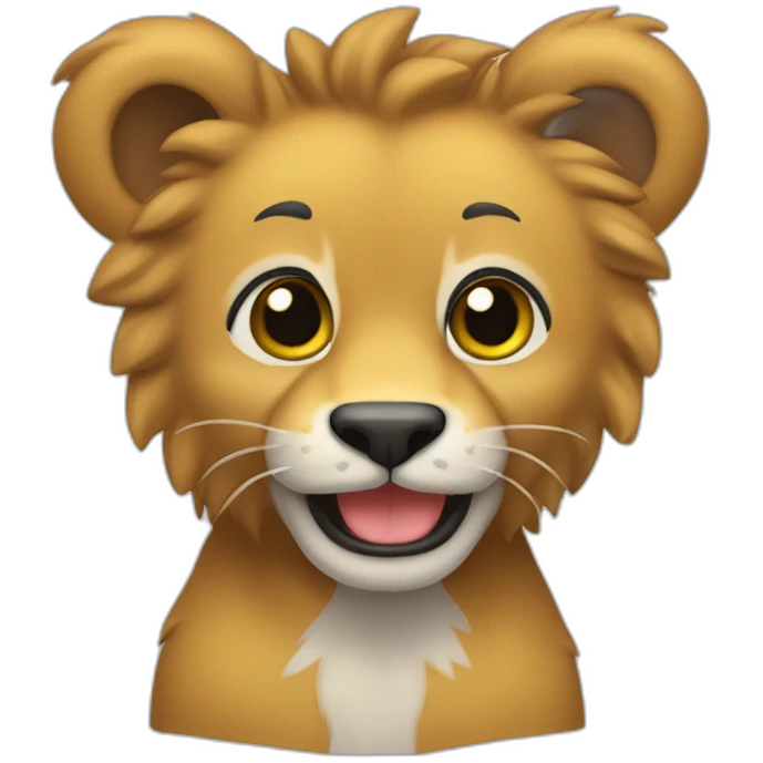 leoncito cartoo emoji