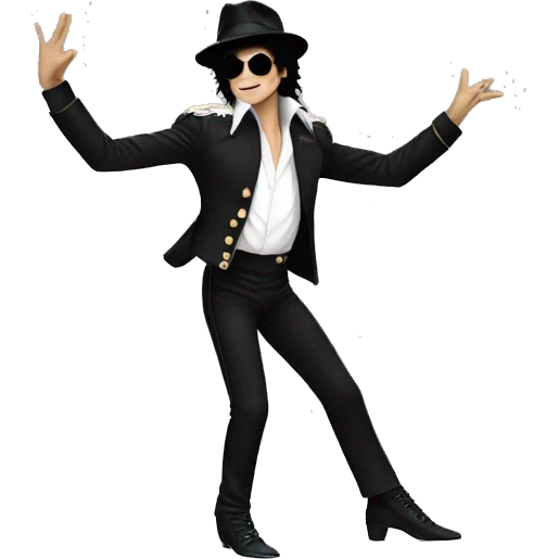 Michael Jackson qui danse emoji