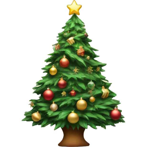 aesthetic Christmas tree emoji