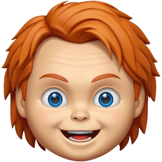 Un emojin de chuky emoji