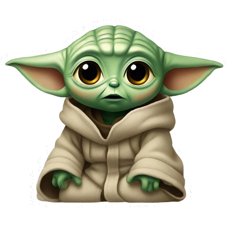 confused baby yoda emoji