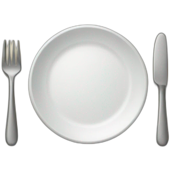 Plate emoji