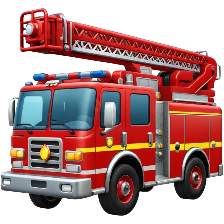 Fire truck emoji