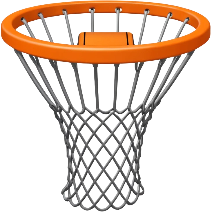 basketball hoop emoji