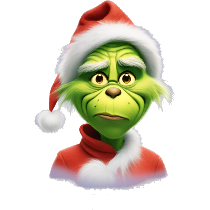 The grinch emoji