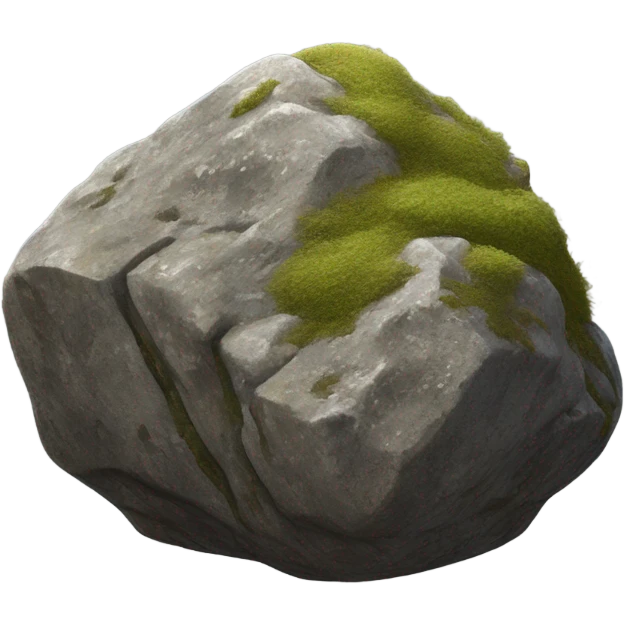 The rock  emoji