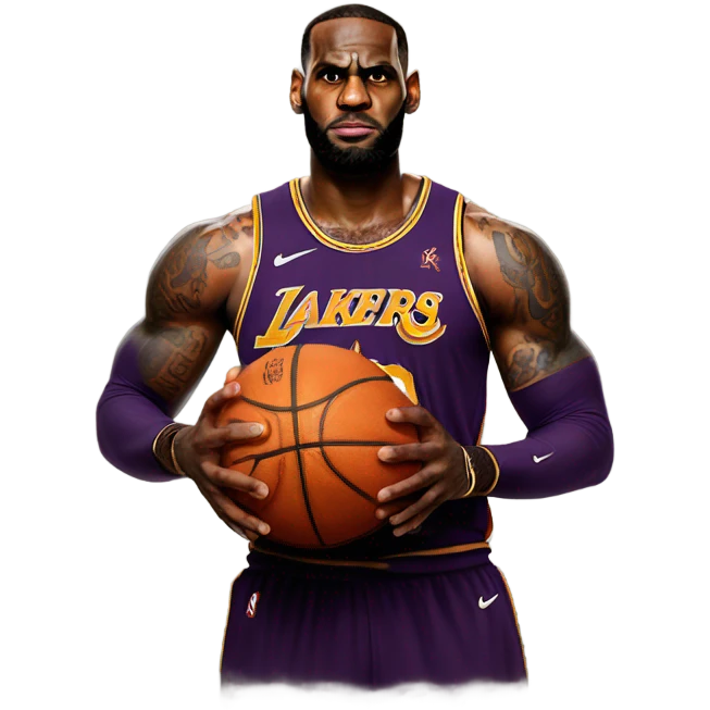 LeBron oil emoji