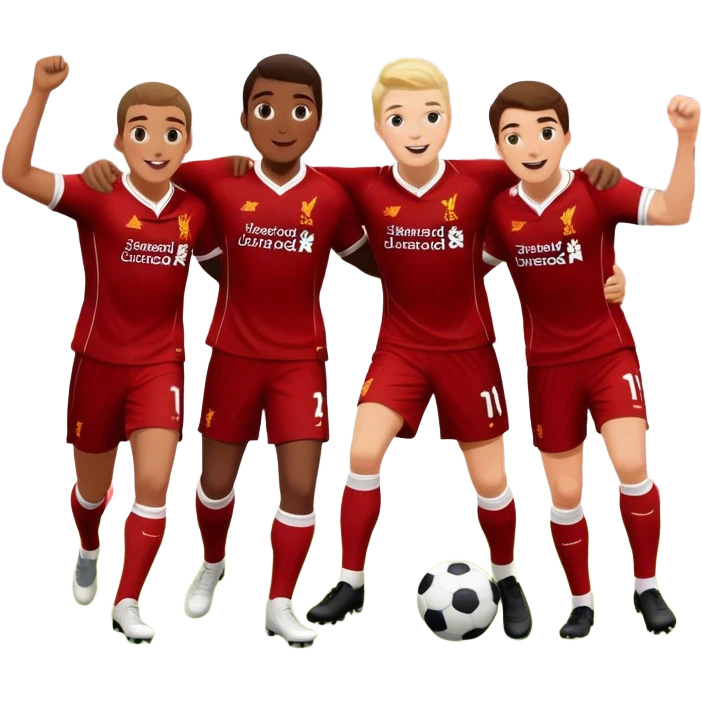 liverpool football team beating newcastle emoji