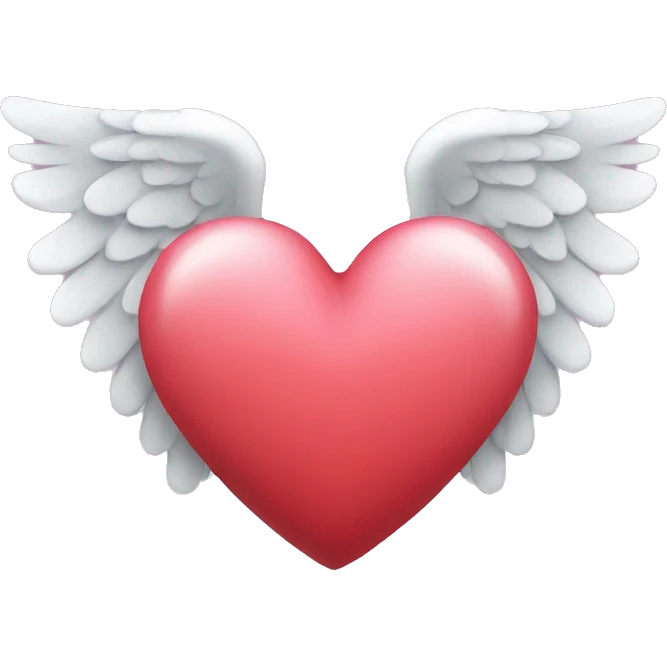 heart with angel wings emoji