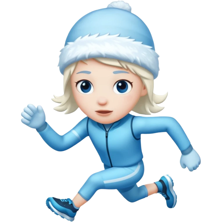 Cold runner emoji