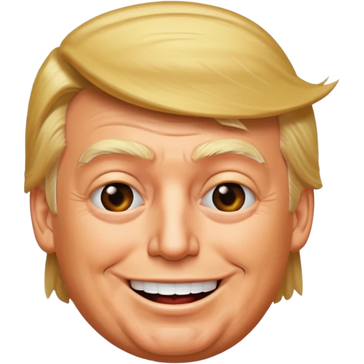 Drunk Donald trump emoji