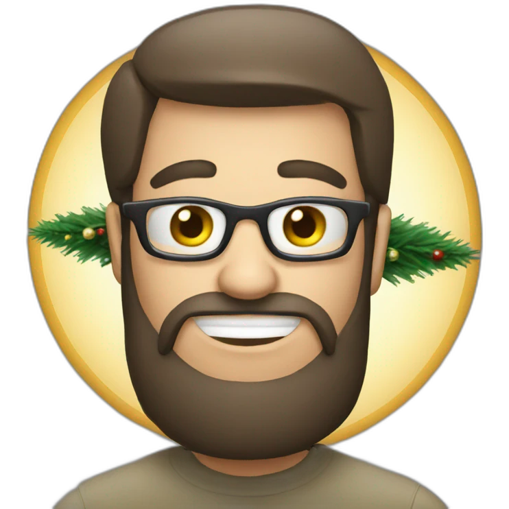 christmas hacker emoji