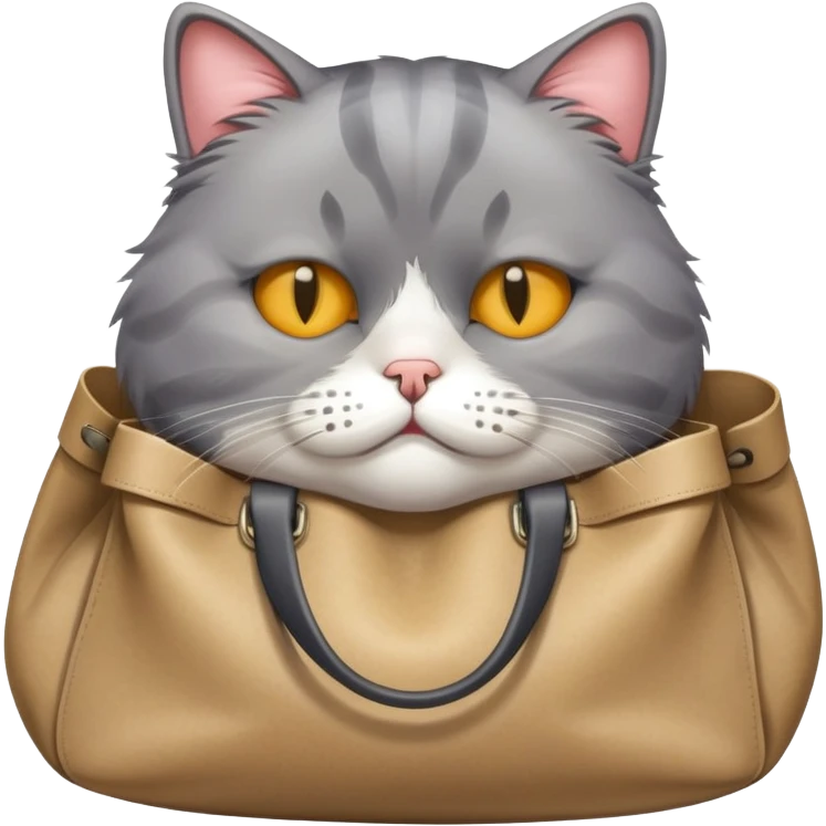 cat with bags under its eyes emoji