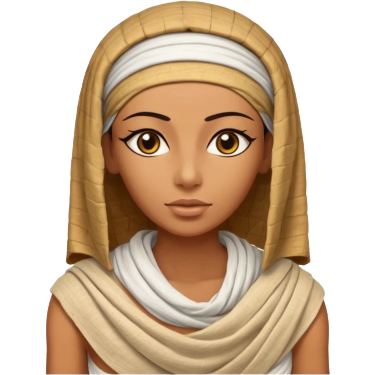 Woman hot ancient Egyptian mummy emoji