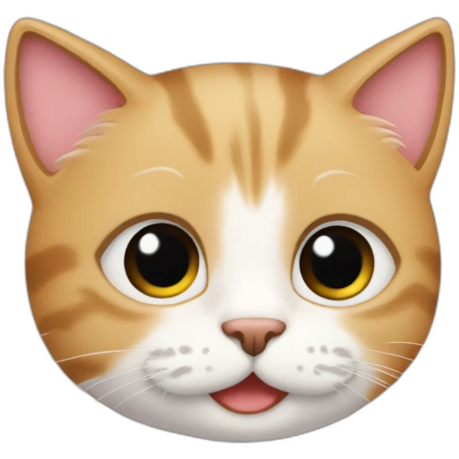 cat saying i love you baby emoji