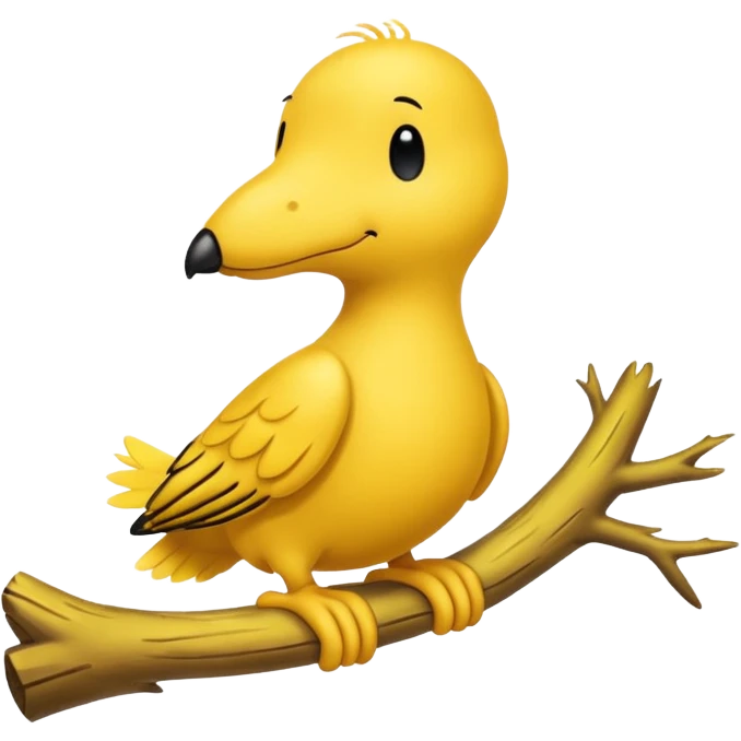 Woodstock from Snoopy emoji