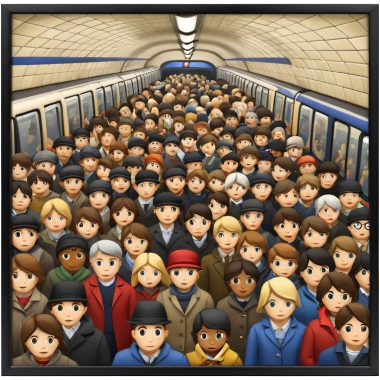London underground emoji
