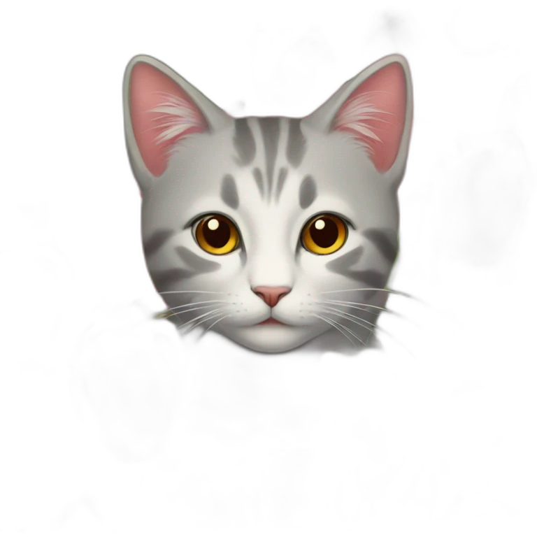 cat with tulips emoji