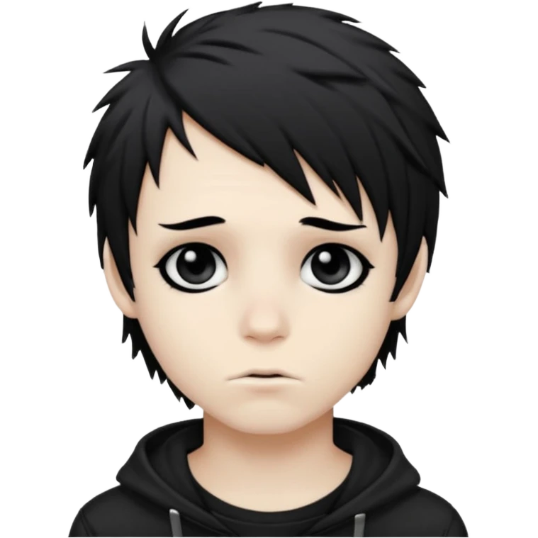 zombie emo boy emoji