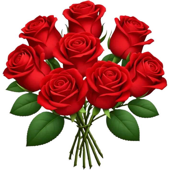 Bouquet of roses  emoji