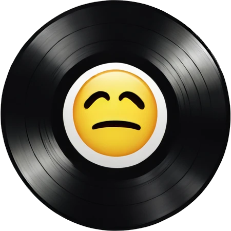 vinyl record emoji