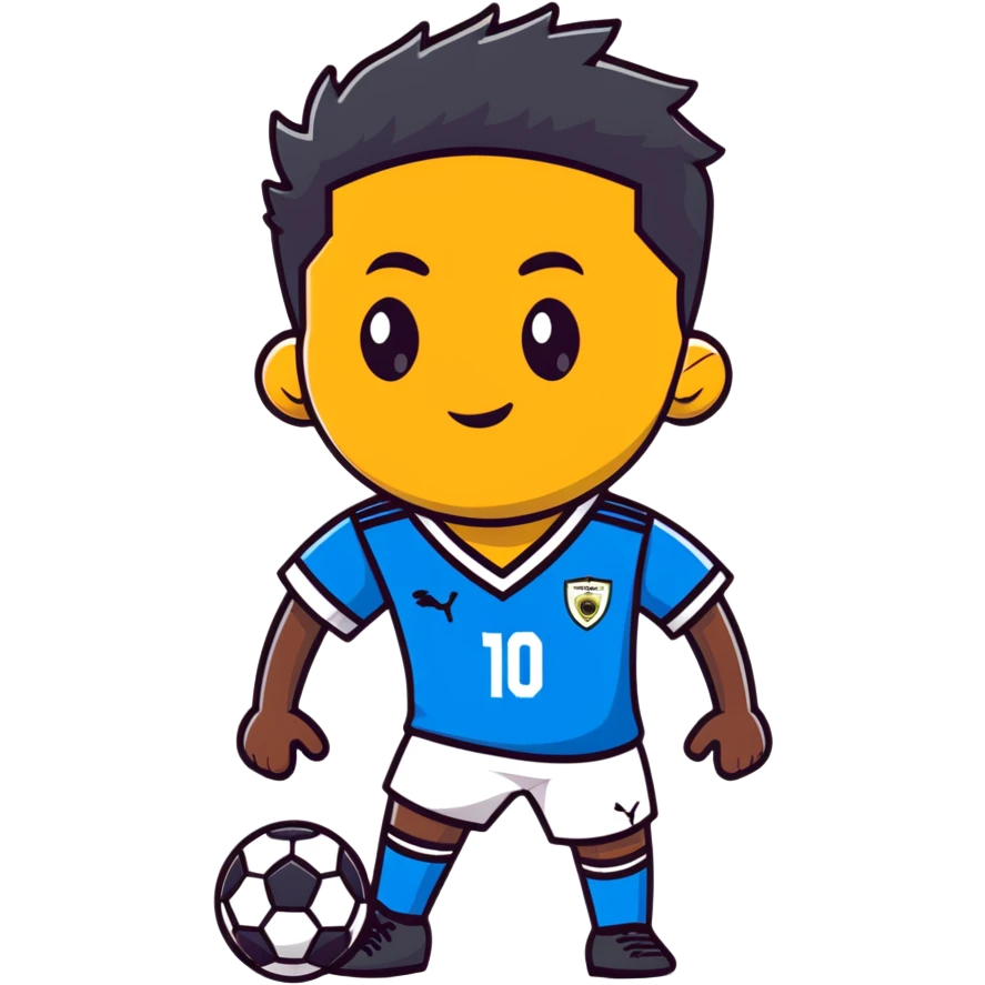 Lamine Yamal in football kit emoji
