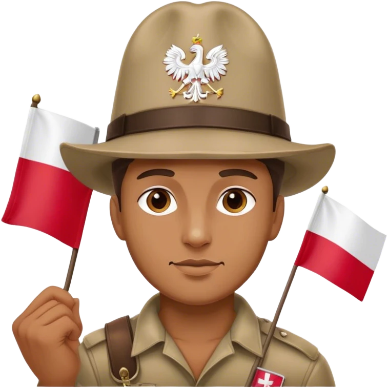 Man polish patriot patriot poland
 emoji