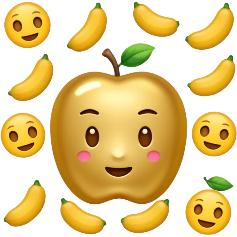 아이폰 기본 이모지의 별과 날개를 베이스로 별에 날개가 달린 이미지 emoji