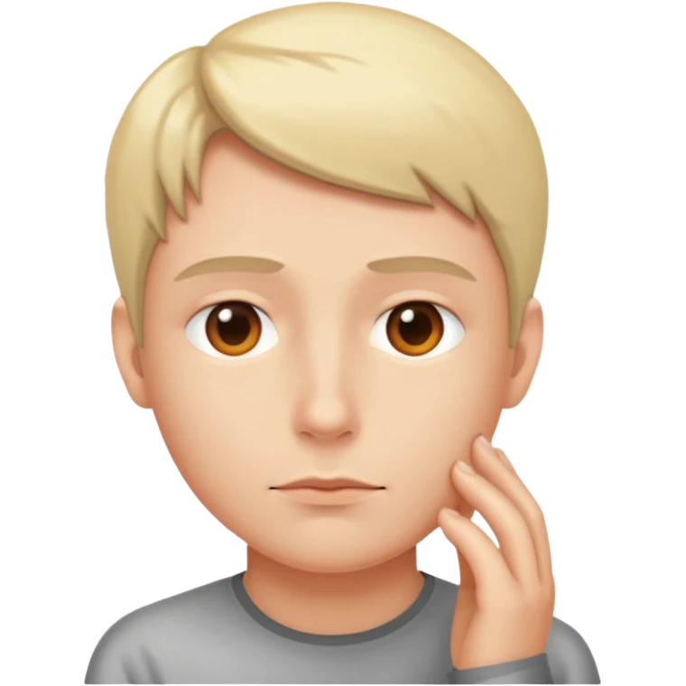 think about it emoji