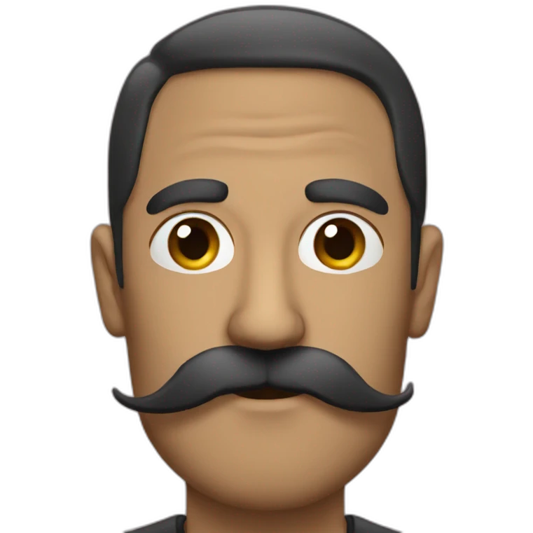 BIG MOUSTACHE emoji