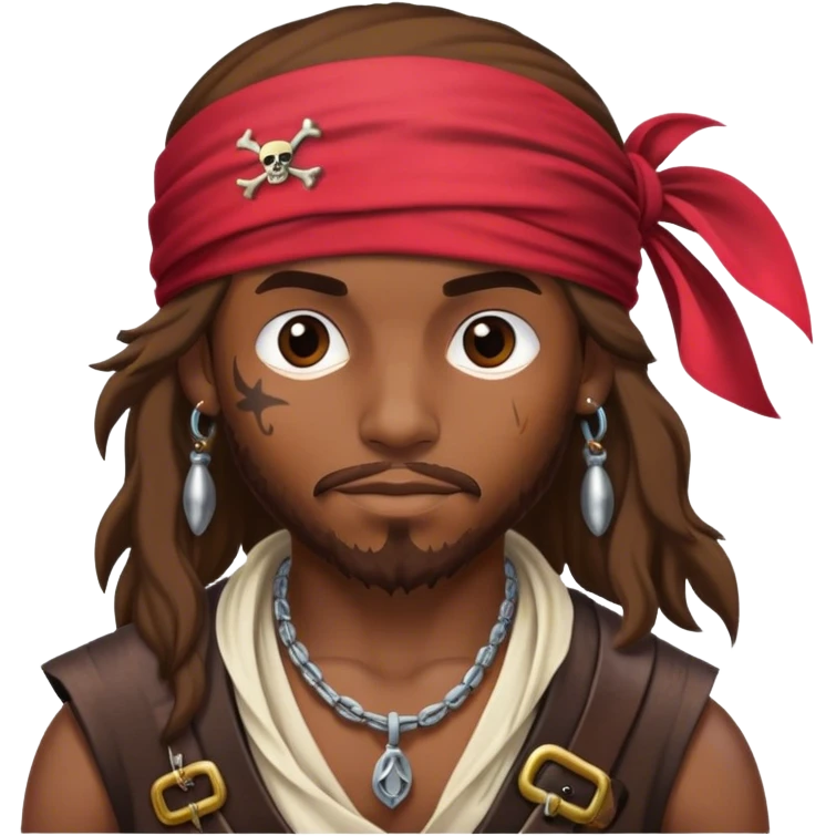 generate an emoji of carabean pirate emoji