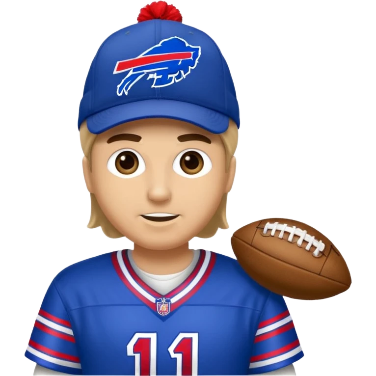 Bills fan tailgating  emoji