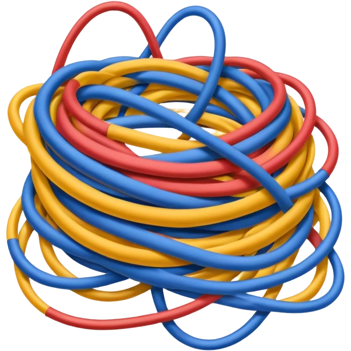 Tangled Cables emoji