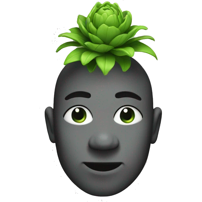 Face with egplant init emoji
