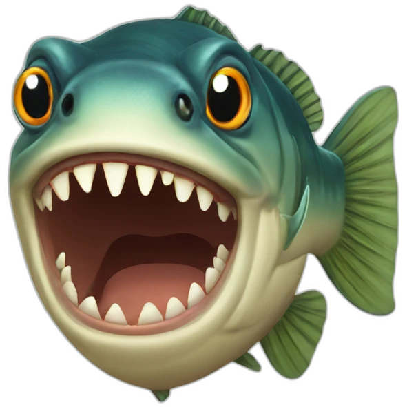Piranha emoji