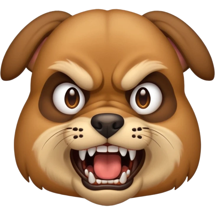 anfry dog face emoji