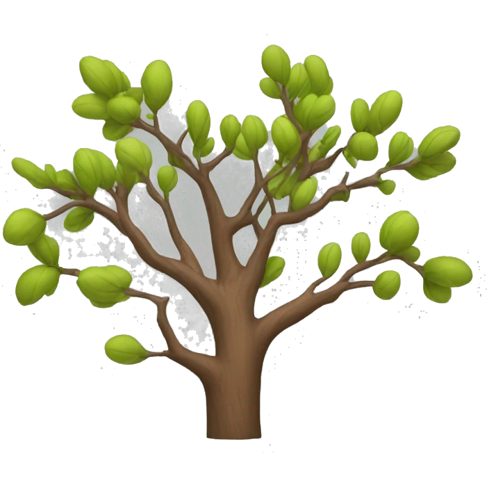 branches of a tree without leaves emoji