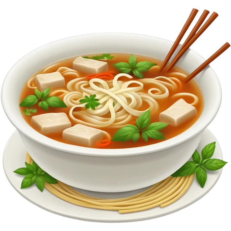 Pho soup emoji