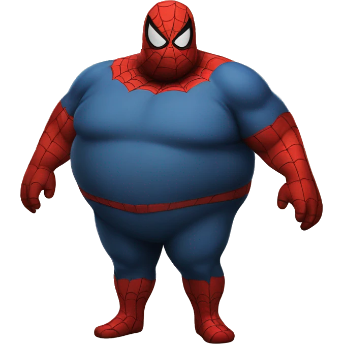 fat spider-man  emoji