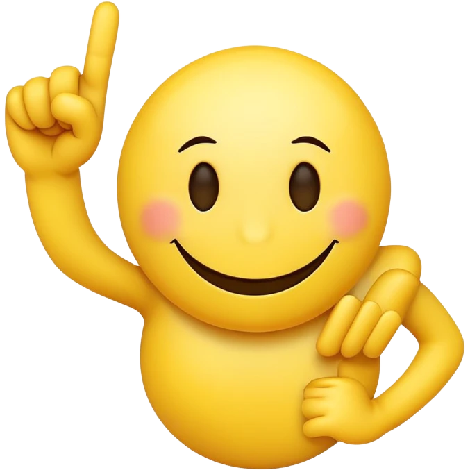 Smiley face with middle finger  emoji