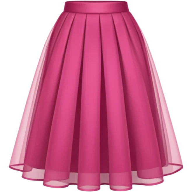 woman tulle skirt wearing emoji
