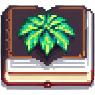 8-bit book icon emoji