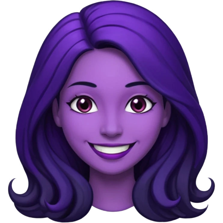 purple woman emoji