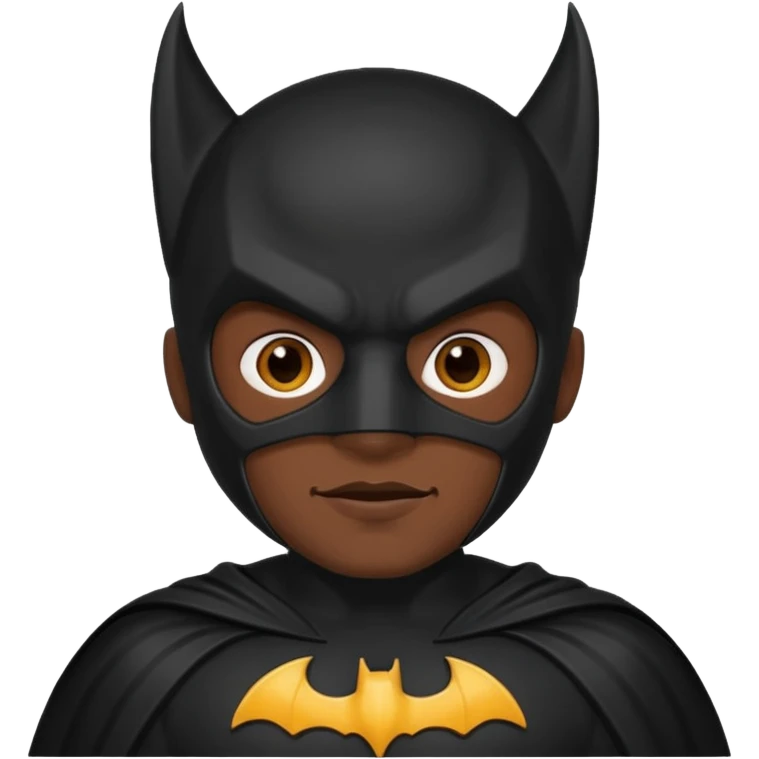 Bat man emoji