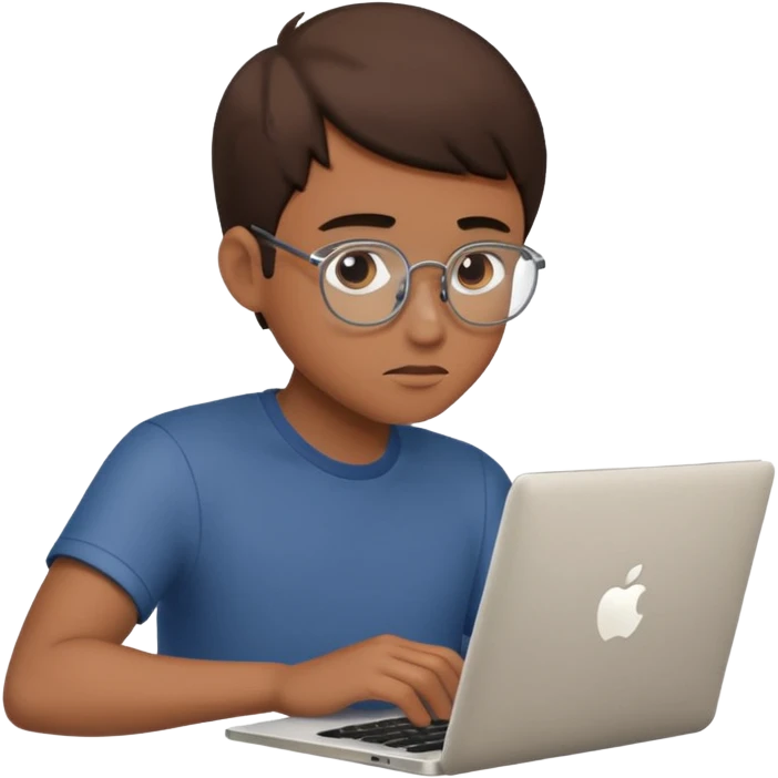 applenotebuk young man emoji