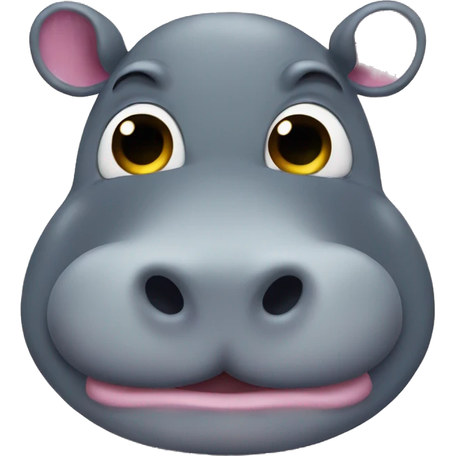 moodeng the hippo emoji